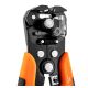 9. NEO TOOLS Automatyczny ściągacz izolacji 205 mm, czołowy + konektory 230 szt.