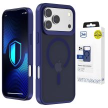 Etui 3mk Smoke MagCase na iPhone 17 Pro Max - niebieskie-półprzezroczyste