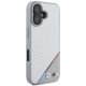 4. Etui BMW M Carbon Tricolor Line MagSafe na iPhone 16 - szare