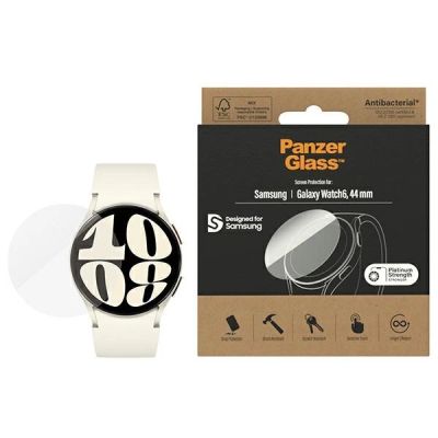 Szkło PanzerGlass Screen Protector antybakteryjne na Samsung Galaxy Watch 6 44 mm