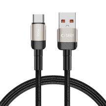 Kabel Tech-Protect UltraBoost Evo USB-C / USB-A 100W 5A 1m - tytanowy