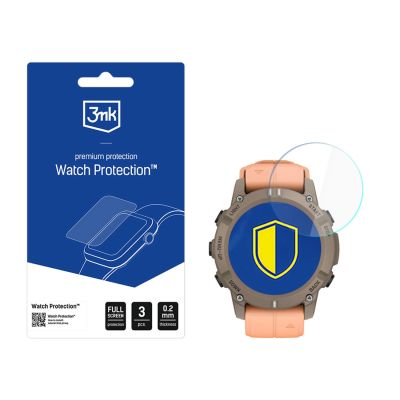 Szkło hybrydowe 3mk Watch Protection FlexibleGlass na Garmin Descent G2