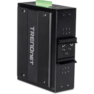 2. Trendnet TI-BG104 przełącznik sieciowy Nie zarządzany Gigabit Ethernet (10/100/1000) Obsługa PoE Czarny