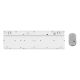 6. Klawiatura + mysz Trust ODY II Wireless White US