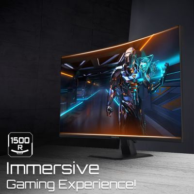 10. MONITOR GIGABYTE LED 31,5" GS32QC 165Hz