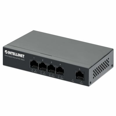 10. Intellinet 561792 przełącznik sieciowy Gigabit Ethernet (10/100/1000) Obsługa PoE Czarny