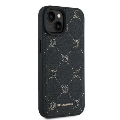 4. Etui Karl Lagerfeld Karl Head MagSafe na iPhone 15 Plus - czarne