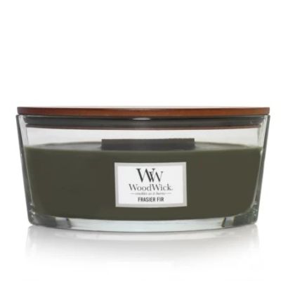 WoodWick Frasier Fir świeca Elipsa Szary 1 szt.