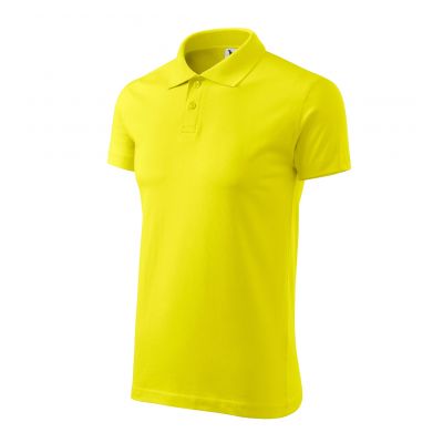 Koszulka polo Malfini Single J. M MLI-20296 cytrynowy