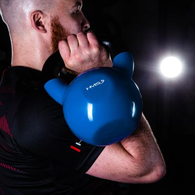 47. Kettlebell żeliwny Blue HMS KNV28 28kg