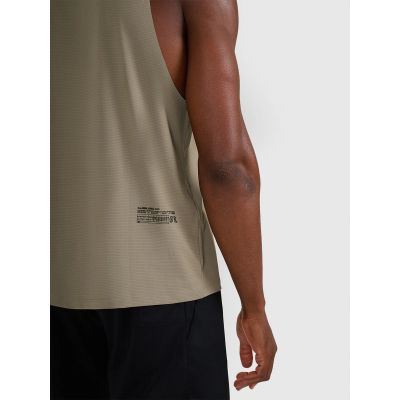 3. Tank top treningowy szybkoschnący męski 4F 4FWAW25TFSLM554-43S