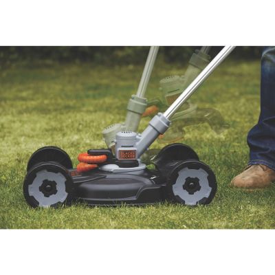 6. Black & Decker STC1820CM-QW przecinarka do pędzli/trymer Bateria Czarny, Pomarańczowy, Srebrny