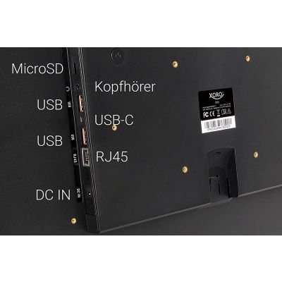 4. Xoro MegaPAD 2404 V7 64 GB 61 cm (24") 4 GB Wi-Fi 6 (802.11ax) Android 13 Czarny