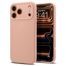 Etui Spigen Liquid Air na iPhone 17 Pro Max - tytanowo-różowe