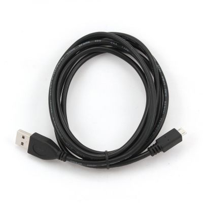 2. Kabel GEMBIRD CCP-MUSB2-AMBM-6 (USB M - Micro USB M; 1,8m; kolor czarny)