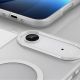 4. Etui Magnetic Abrasive na iPhone 17 Air kompatybilne z MagSafe - matowe białe
