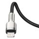 7. Kabel Baseus Cafule Series Metal Data USB-C / Lightning 20W PD 1 m - czarny