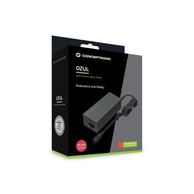 5. Conceptronic OZUL08B15 adapter zasilający/ inwentor Wewnętrzna 90 W Czarny