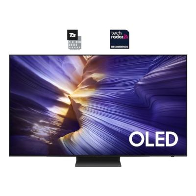 66. Telewizor Samsung QE77S90F OLED 77'' 4K Ultra HD 144 Hz Tizen Dolby Atmos Czarny