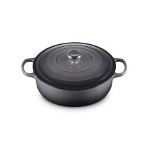 Roaster Le Creuset Signature Gourmet okrągły 30cm wiśniowy czerwony