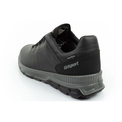 5. Grisport buty męskie trekkingowe Nero avon SPO-TEX skórzane czarne