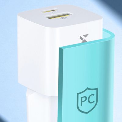 14. Ładowarka sieciowa Wozinsky WWCEAC GaN USB-A USB-C 33W - biała