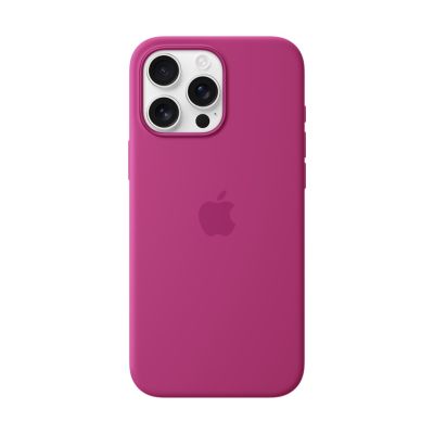 6. Etui Apple iPhone16 Pro Max Silicone Case with MagSafe - Fuchsia