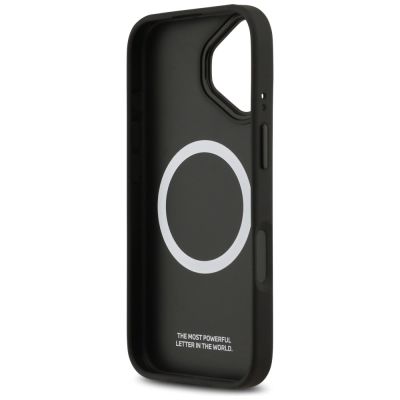 7. Etui BMW M Tricolor Metal Logo MagSafe do iPhone 17 - szare