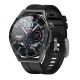 3. Smartwatch  Rubicon RNCE88-1 Czarny- Czarny Pasek Silikonowy + Czarny Pasek Skórzany