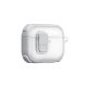 5. Etui AMAZINGTHING Titan Pro Mag Case Clear do AirPods Pro 3 - białe