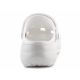 6. Crocs Classic Platform Glitter Clog W 207241-0WV Chalk