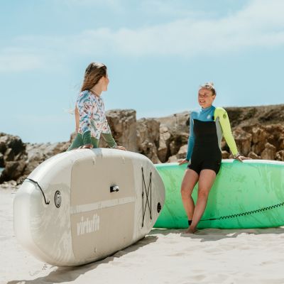 7. VIRTUFIT DESKA SUP OCEAN 275 Z AKCESORIAMI CZARNY