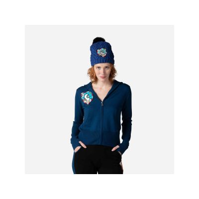 3. Rękawice Rossignol W Galina Full Zip niebieski