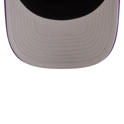 7. Czapka z daszkiem New Era 9SEVENTY Los Angeles Lakers NBA Team Purple Stretch Snapback - 60755432