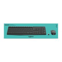 Zestaw klawiatura + mysz membranowa Logitech MK235 920-007931 (USB 3.0; kolor szary; optyczna)