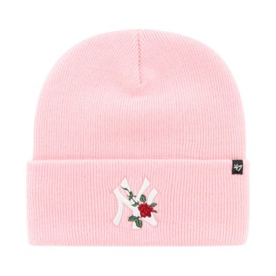 3. Czapka New York Yankees jasnoróżowa B-THRNK17ACE-PK