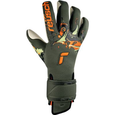 2. Rękawice bramkarskie Reusch Pure Contact Gold X Adaptive Flex 53 70 015 5556