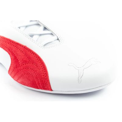 5. Puma buty męskie sportowe Ferrari Future Cat białe skóra naturalna modne
