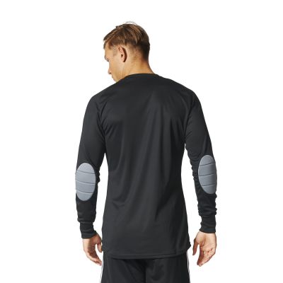 Koszulka bramkarska adidas Assita 17 M AZ5401 w kolorze czarnym, posiada ochraniacze w łokciach, ponadto została wyposażona w technologię climalite