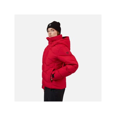 4. Kurtka narciarska damska ROSSIGNOL W WISPILE RIPSTOP DOWN JKT czerwona
