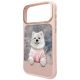 2. Etui Nimmy Gentle Pets Series Dog MagSafe na iPhone 17 Pro - różowe