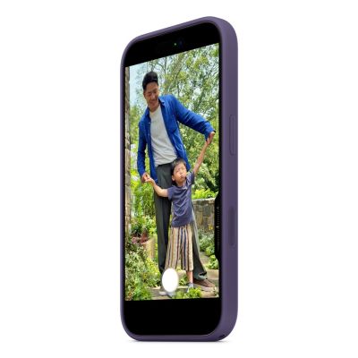 6. Silikonowe etui Apple do iPhone'a 17 z MagSafe (Nebula)