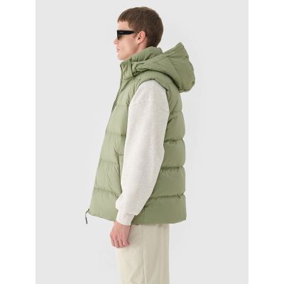 3. Bezrękawnik puchowy z naturalnym wypełnieniem męski 4F 4FWAW24TVJAM148-43S