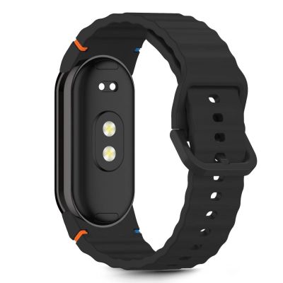 2. Pasek Tech-Protect Silicone Sport na Xiaomi Smart Band 8 / 9 / 10 / NFC - czarny
