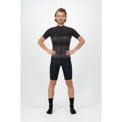 3. Rogelli koszulka męska TIE DYE czarno-szara M