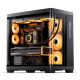 7. Jonsbo TK-4 Gehäuse, Midi-Tower, ATX, Tempered Glass - schwarz
