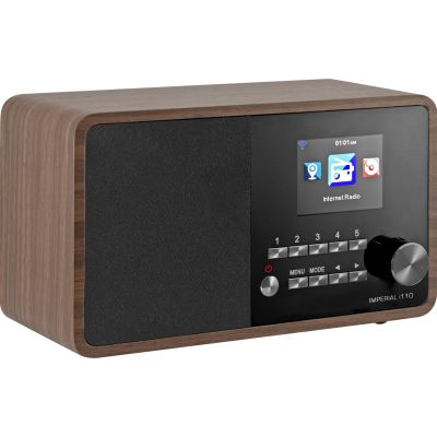 6. Radio Imperial i110 Wi-Fi z funkcją odtwarzacza multimedialnego drewno
