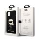 8. Etui Karl Lagerfeld Silicone Ikonik na iPhone 14 Plus - czarne