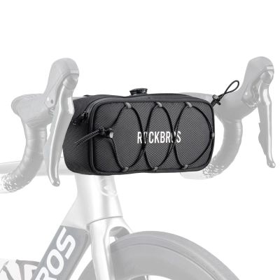 Torba na kierownicę 1,9L Rockbros TL001 ROAD TO SKY wodoodporna – czarna