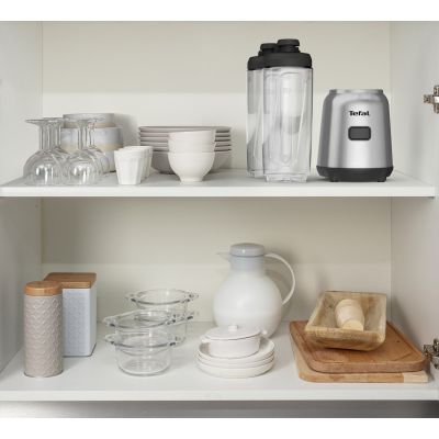 4. Tefal Mix&Move BL15FD 0,6 l Blender stołowy 300 W Stal nierdzewna